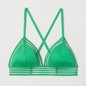 H&M Vibrant Green Bikini Top
